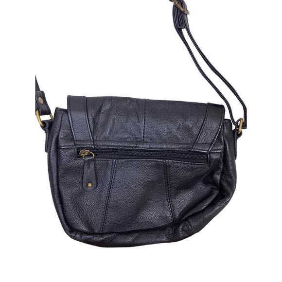 Butterfly Turnlock Leather Purse – Cute Vintage Chic Shoulder Bag Handbag - Picture 3 of 6